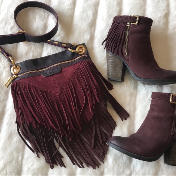 Hammitt Handbags - Hammitt Crossbody Clark Fringe Bag